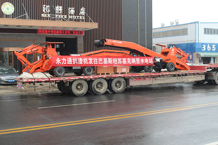 永力通礦用30扒渣機(jī)出口巴基斯坦