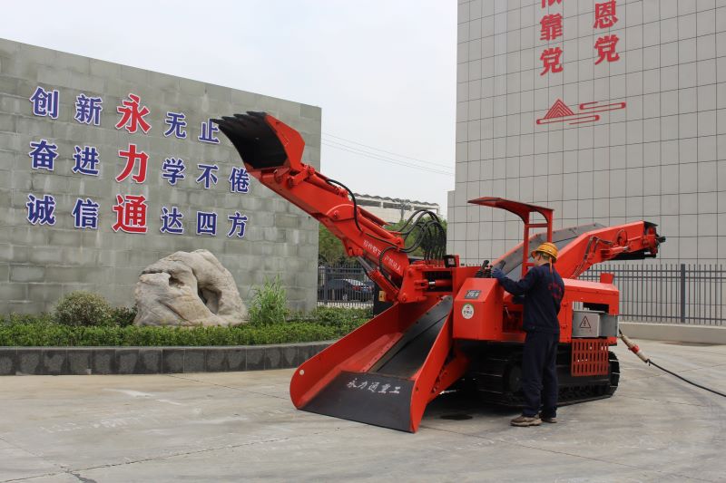 礦山扒渣機械分布圖